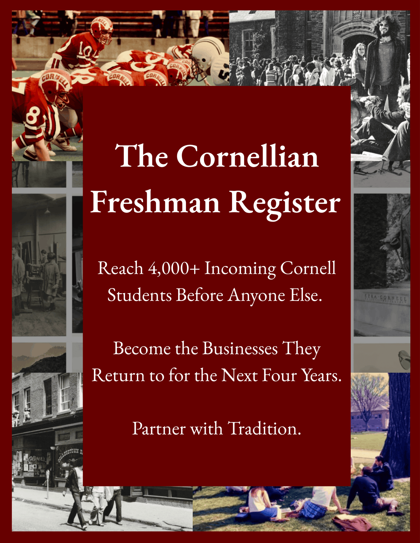 Cornell Freshman Register Advertisements